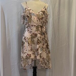 Floral V-Neck Dress
